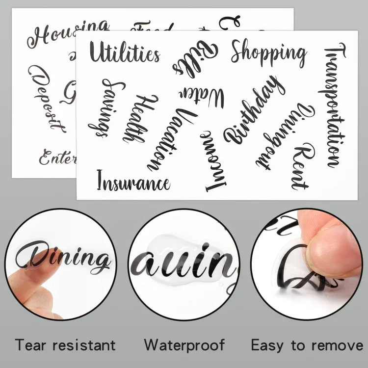 A6 Budget Binder - Marbled PU Leather Planner with Accessories - Shello's Creative Boutique