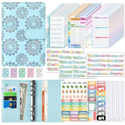 A6 Cash Budget Book Schedule Weekly Plan Monthly Plan Loose-leaf Notepad - Shello's Creative Boutique