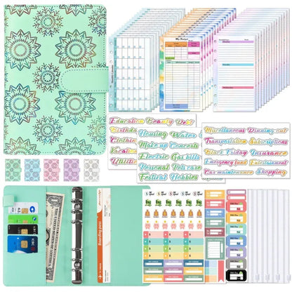 A6 Cash Budget Book Schedule Weekly Plan Monthly Plan Loose-leaf Notepad - Shello's Creative Boutique