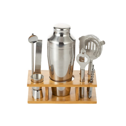 7-in-1 Stainless Steel Bartender Set - Essential Bar Tools for Home Cocktails