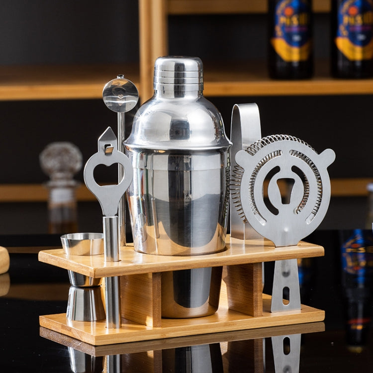 7-in-1 Stainless Steel Bartender Set - Essential Bar Tools for Home Cocktails