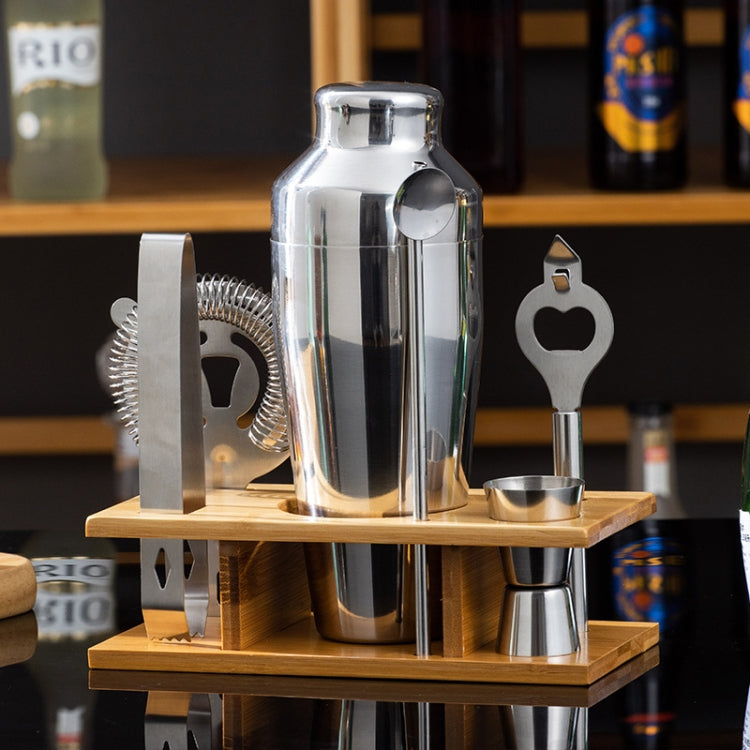 7-in-1 Stainless Steel Bartender Set - Essential Bar Tools for Home Cocktails