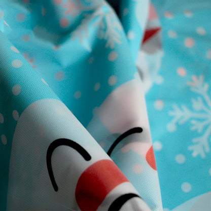 Christmas Halloween Party Event Decoration Tablecloth, Orange Pumpkin, Black Pumpkin, Black Ghost, Gray Bat, Green Pumpkin, Purple Spider, Red Snowman, Geometry, Blue Snowman, Green Biscuits - Shello's Creative Boutique