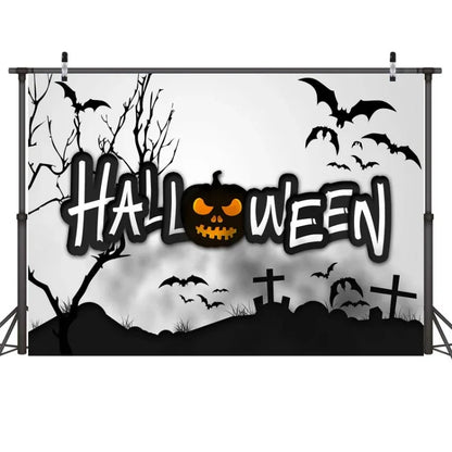 2.1m X 1.5m Halloween Element Shoting Background Cloth Party Decoration Backdrop - Shello's Creative Boutique