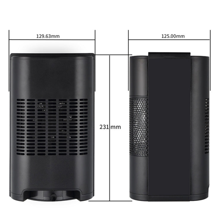 N8 Table Air Heater Indoor Quick Heat Energy Saving Electric Heater,  Specification:, EU Plug SUNSKY