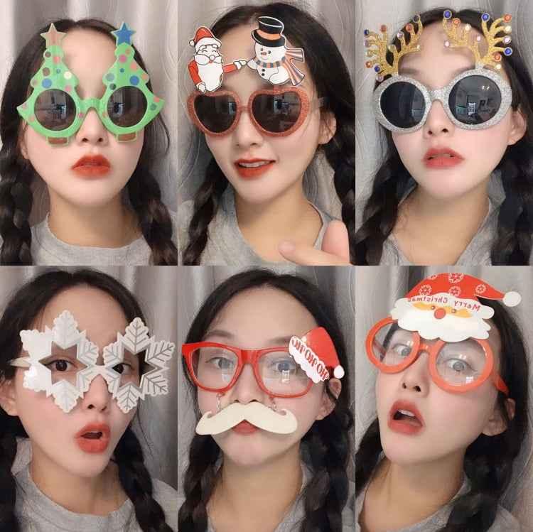 Novelty Christmas Glasses & Hair Clip Set - Fun Festive Party Accessories - Shello's Creative Boutique