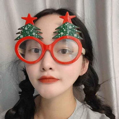 Novelty Christmas Glasses & Hair Clip Set - Fun Festive Party Accessories - Shello's Creative Boutique
