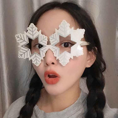 Novelty Christmas Glasses & Hair Clip Set - Fun Festive Party Accessories - Shello's Creative Boutique