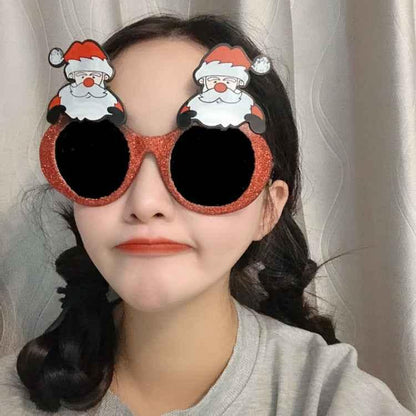 Novelty Christmas Glasses & Hair Clip Set - Fun Festive Party Accessories - Shello's Creative Boutique