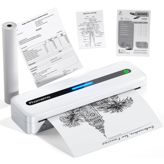 Phomemo M832 300dpi Wireless Thermal Portable Printer, A4 Version, Letter Version
