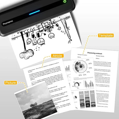 Phomemo M832 300dpi Wireless Thermal Portable Printer - Shello's Creative Boutique