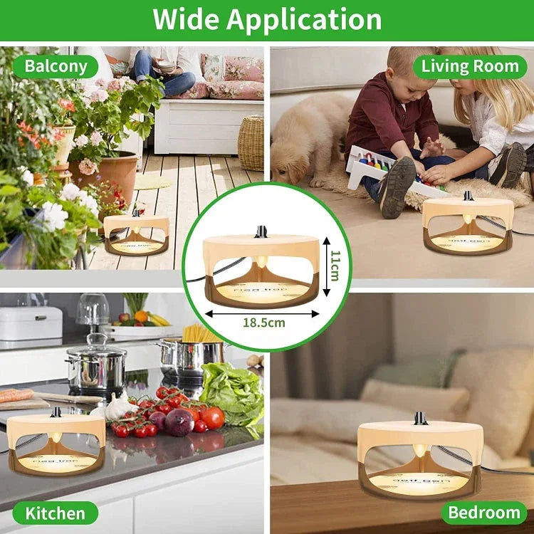 SK111 Pet Household Flea Lamp Flea Sticky Trapper Flea Capture Device - Shello's Creative Boutique