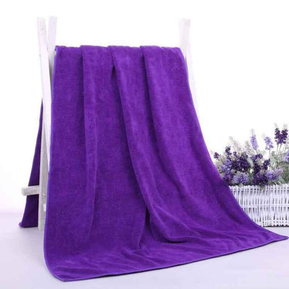 Nano Thickened Large Bath Towel Hairdresser Beauty Salon Adult With Soft Absorbent Towel - Shello's Creative Boutique