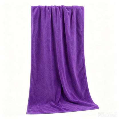 Nano Thickened Large Bath Towel Hairdresser Beauty Salon Adult With Soft Absorbent Towel, 80x180cm