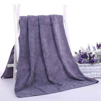 Nano Thickened Large Bath Towel Hairdresser Beauty Salon Adult With Soft Absorbent Towel - Shello's Creative Boutique