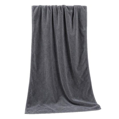 Nano Thickened Large Bath Towel Hairdresser Beauty Salon Adult With Soft Absorbent Towel, 80x180cm