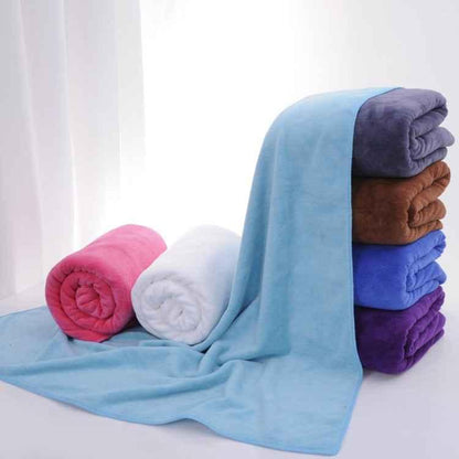 Nano Thickened Large Bath Towel Hairdresser Beauty Salon Adult With Soft Absorbent Towel - Shello's Creative Boutique