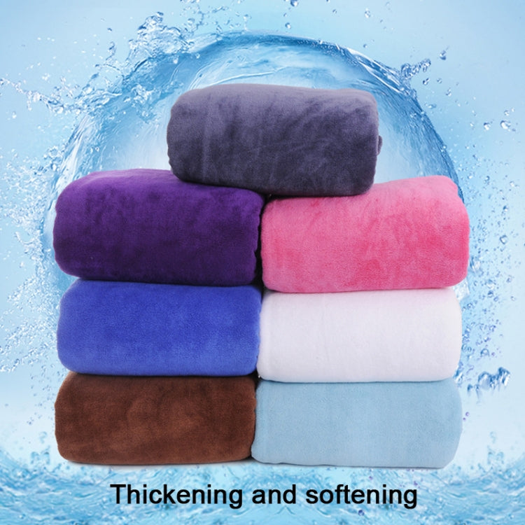 Nano Thickened Large Bath Towel Hairdresser Beauty Salon Adult With Soft Absorbent Towel, 80x180cm