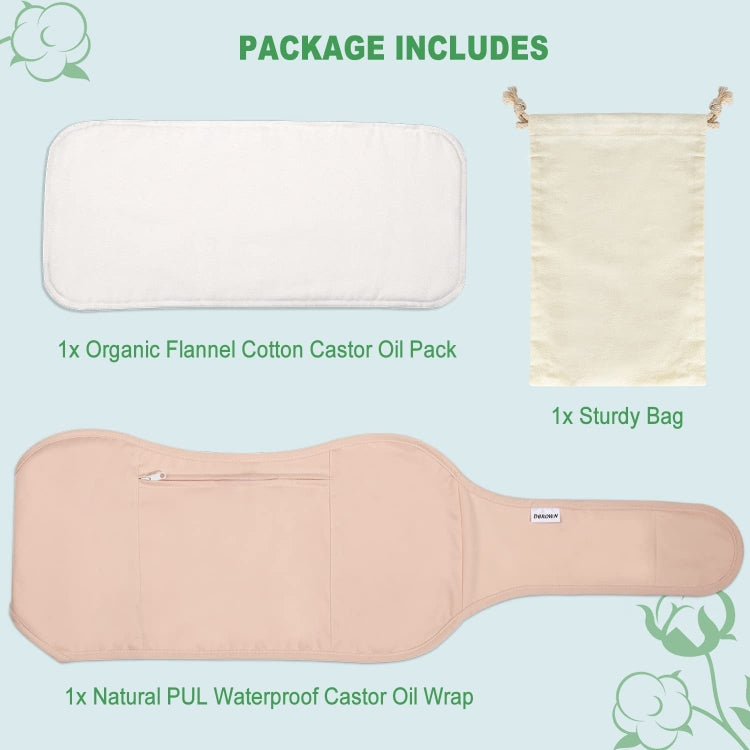 Leak-proof Care Aid Package Sleep Conditioning Aids, Upgrade Waist Pink, Upgrade Waist White, Upgrade Waist Khaki, Waist+Neck Khaki, Waist+Neck Pink, Waist+Neck White