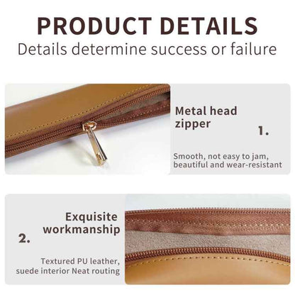 AhaStyle WG11 Leather Nib Pen Holder Pen Case Convenience Anti Lost Bag