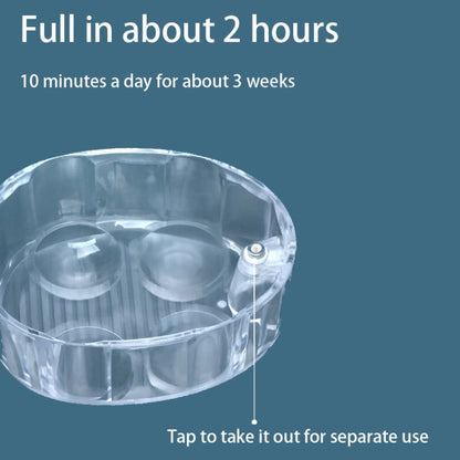 K111 Hot Compress Red Light Head Massager Electric Kneading Vibration Waterproof Head Instrument, K111 White - Shello's Creative Boutique