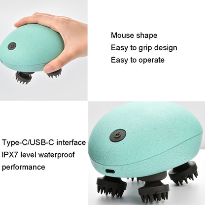 Mini Electric Head Massage, Mini White, Mini Blue, Mini Silver - Shello's Creative Boutique