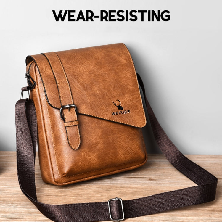 WEIXIER D266 Retro Crossbody Large Capacity Messenger Bag Shoulder Bag Tot Backpack - Shello's Creative Boutique