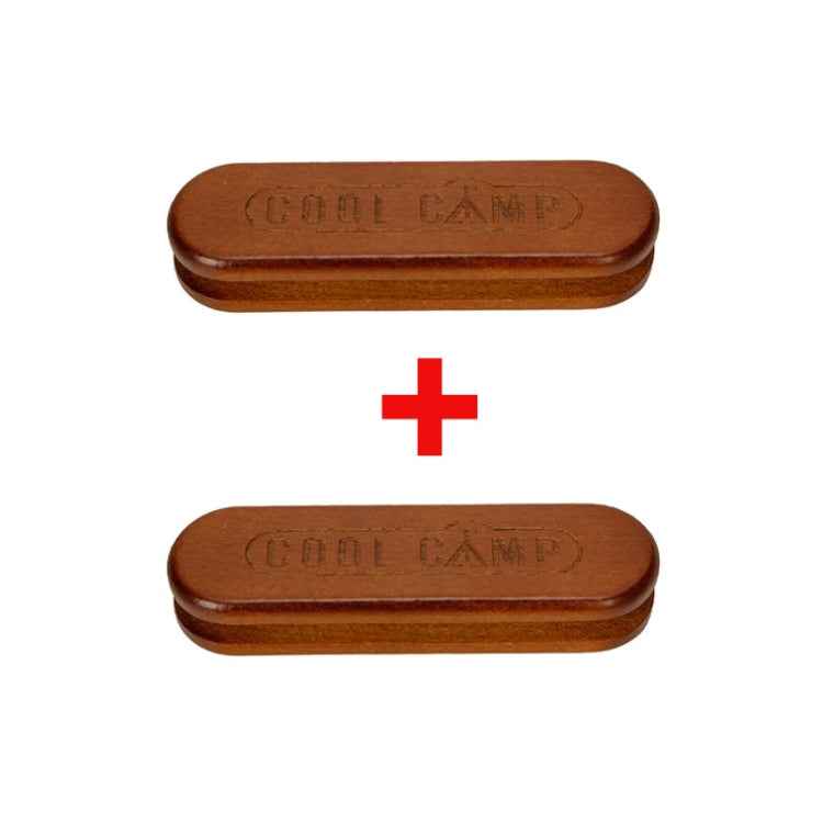 COOL CAMP Solid Wood Handle For Camping BBQ Pan Grill Heat-resistant Lifting Handle