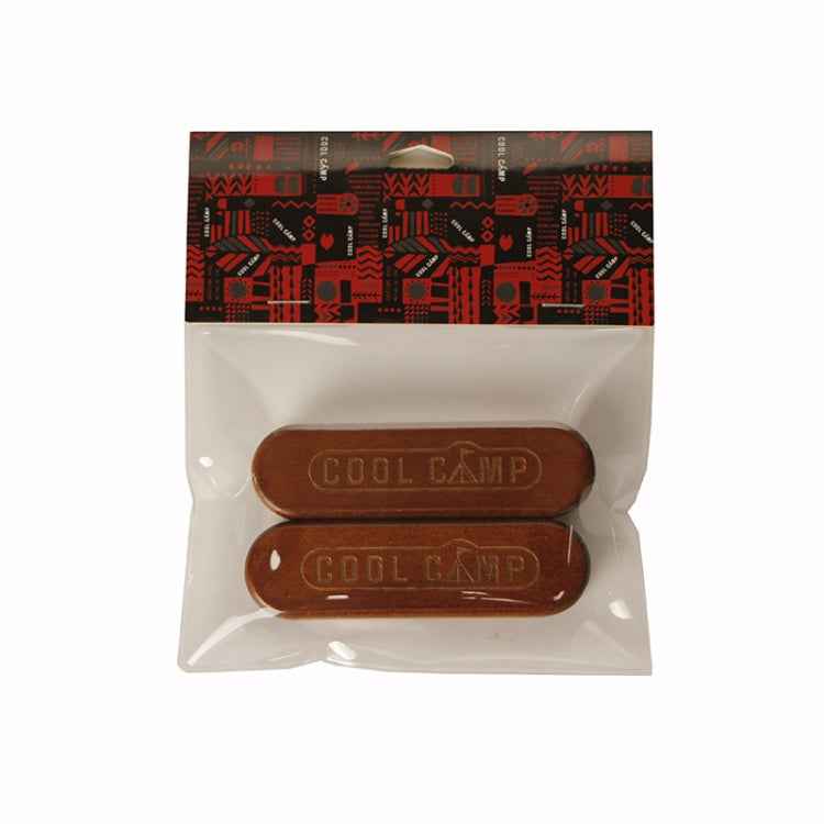 COOL CAMP Solid Wood Handle For Camping BBQ Pan Grill Heat-resistant Lifting Handle