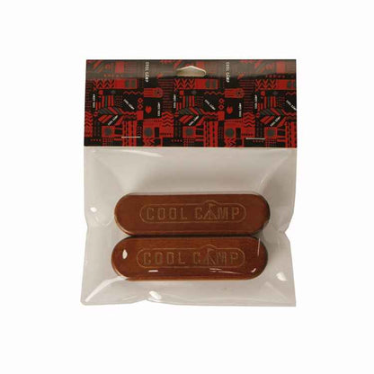 COOL CAMP Solid Wood Handle For Camping BBQ Pan Grill Heat-resistant Lifting Handle