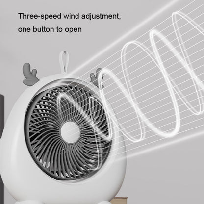 Dormitory Portable Animal Ear Desktop Electric Fan