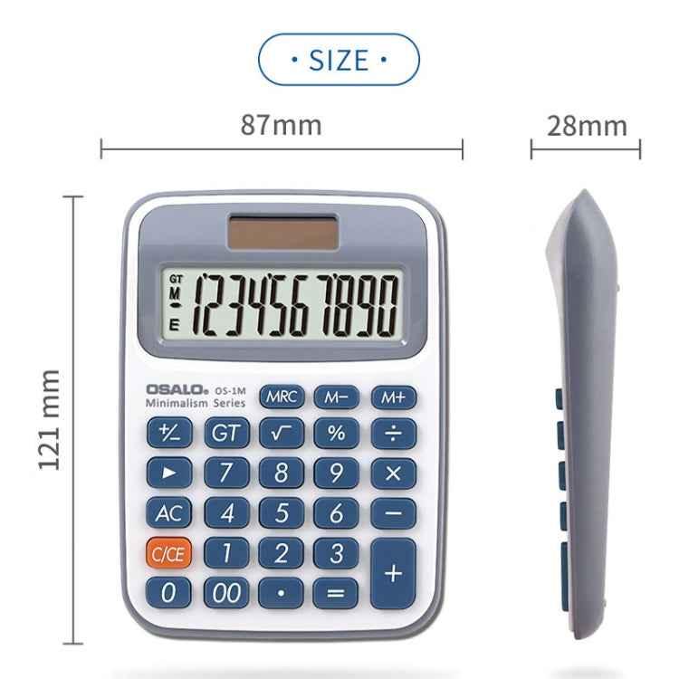 OSALO 10-digit LCD Screen Solar Dual Desktop Calculator Mini Student - Shello's Creative Boutique