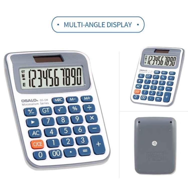 OSALO 10-digit LCD Screen Solar Dual Desktop Calculator Mini Student - Shello's Creative Boutique