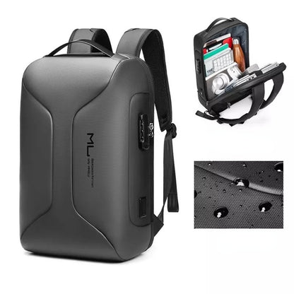 Business Large Capacity Travel Bag Multifunctional Waterproof Laptop Backpack With USB Port - Shello's Creative Boutique