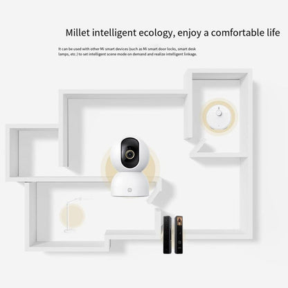 Original Xiaomi Mijia Smart Camera 3 PTZ Version 3K AI Detection Baby Monitor 5MP 360 Degree View Webcam Day & Night Work Infrared Night Vision, With US Plug Adapter, 3 PTZ Version SUNSKY
