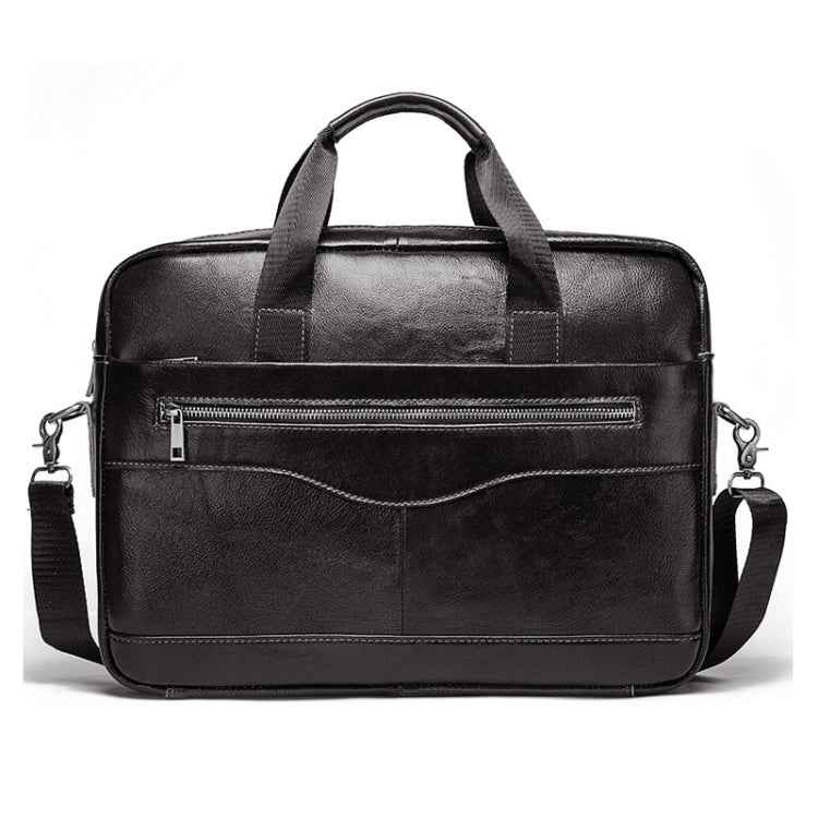 HUMERPAUL Men Leather Meter Bag Retro Messenger Bag Handbag Shoulder Bag