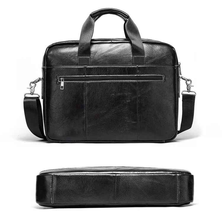 HUMERPAUL Men Leather Meter Bag Retro Messenger Bag Handbag Shoulder Bag