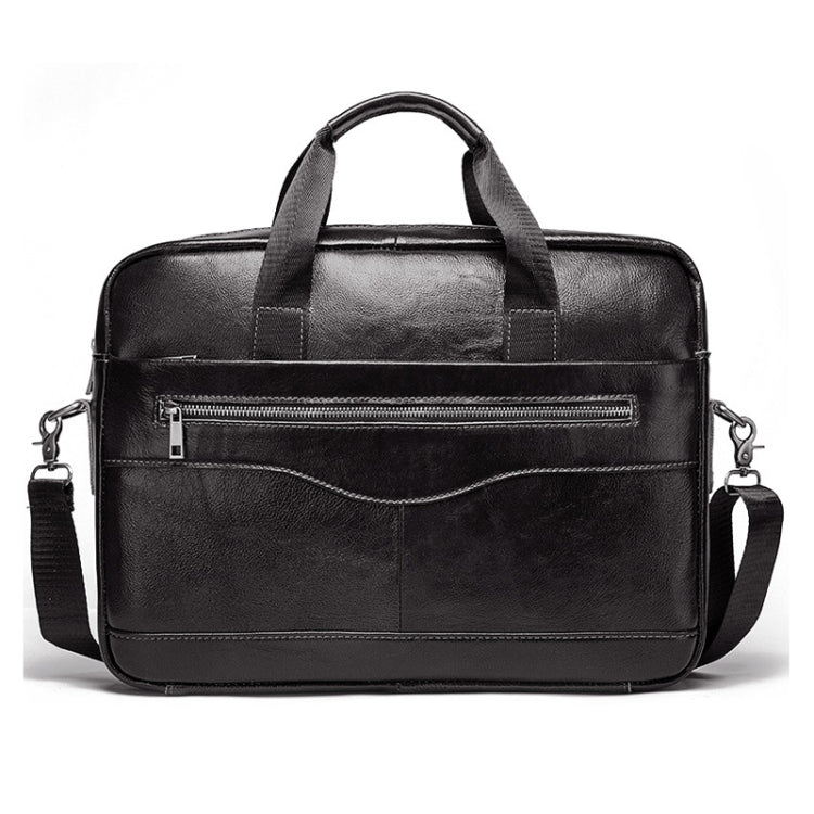 HUMERPAUL Men Leather Meter Bag Retro Messenger Bag Handbag Shoulder Bag, MH509 (Black), MH509 (Brown) - Shello's Creative Boutique