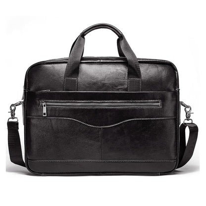 HUMERPAUL Men Leather Meter Bag Retro Messenger Bag Handbag Shoulder Bag, MH509 (Black), MH509 (Brown) - Shello's Creative Boutique
