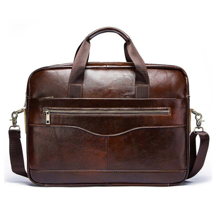 HUMERPAUL Men Leather Meter Bag Retro Messenger Bag Handbag Shoulder Bag, MH509 (Black), MH509 (Brown) - Shello's Creative Boutique