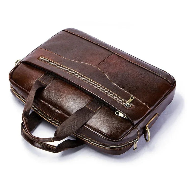 HUMERPAUL Men Leather Meter Bag Retro Messenger Bag Handbag Shoulder Bag - Shello's Creative Boutique