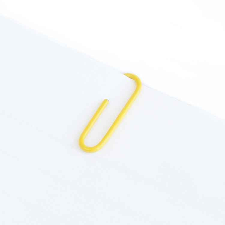 Deli 0024 100 pcs/box 2.8cm File Classification and Storage Color Paper Clips