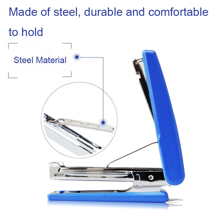 Deli 0222 Portable Metal Stapler - Labour-Saving Stapler with Staple Remover - Shello's Creative Boutique