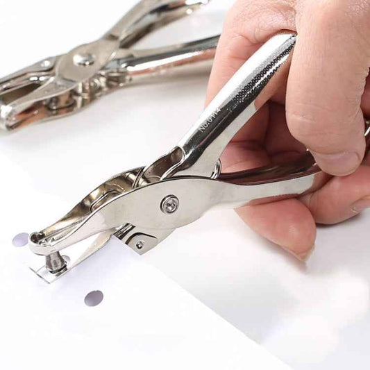 Deli 0114 Single Hole Punching Pliers Manual Mini Round Hole Paper Puncher