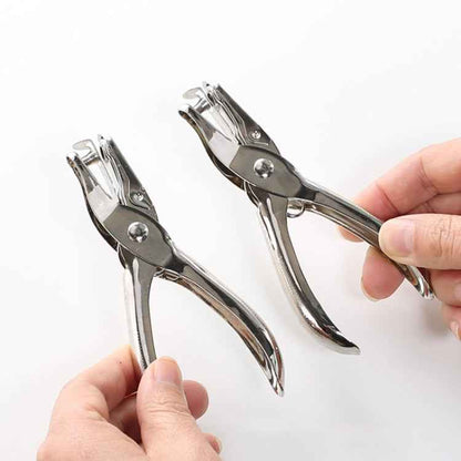 Deli 0114 Single Hole Punching Pliers Manual Mini Round Hole Paper Puncher