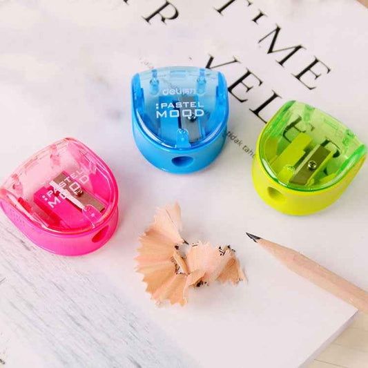 Deli 0578 Mini Cute Non-slip Pencil Sharpener Children Pencil Sharpener
