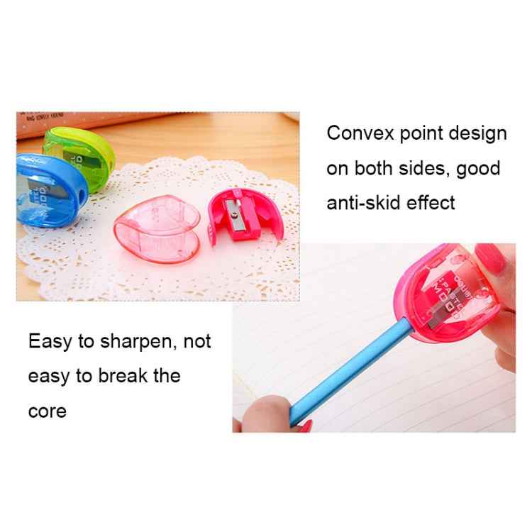 Deli 0578 Mini Cute Non-slip Pencil Sharpener Children Pencil Sharpener