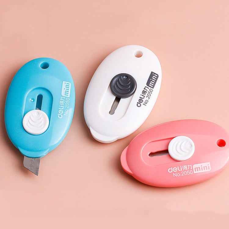 Deli 2050 Small Mini Candy Color Utility Knife Stationery