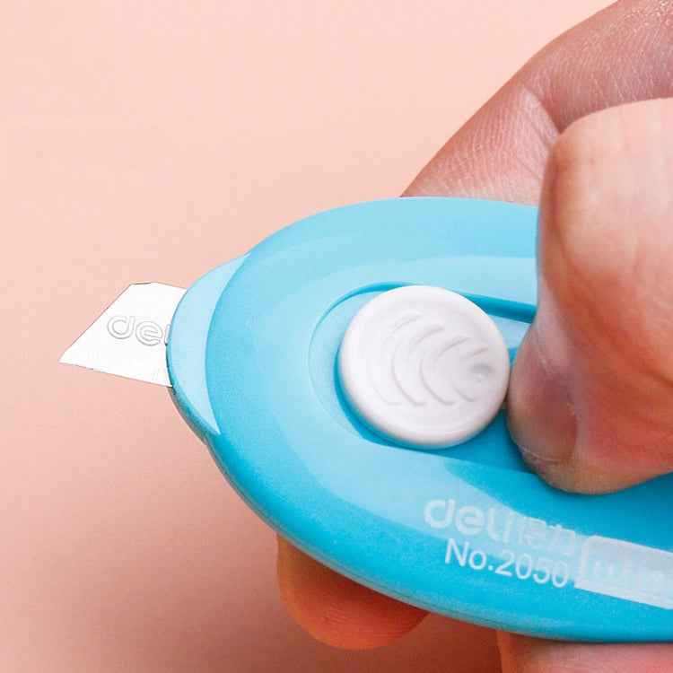 Deli 2050 Small Mini Candy Color Utility Knife Stationery