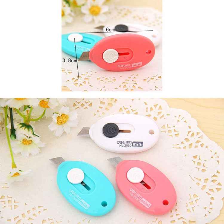 Deli 2050 Small Mini Candy Color Utility Knife Stationery